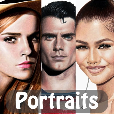 colored pencil drawing tutorial portraits faces