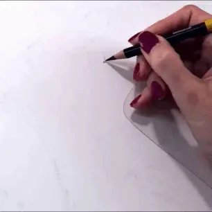 colored pencil Loki drawing