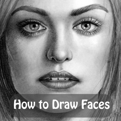 tutorial draw people portraits faces with pencil